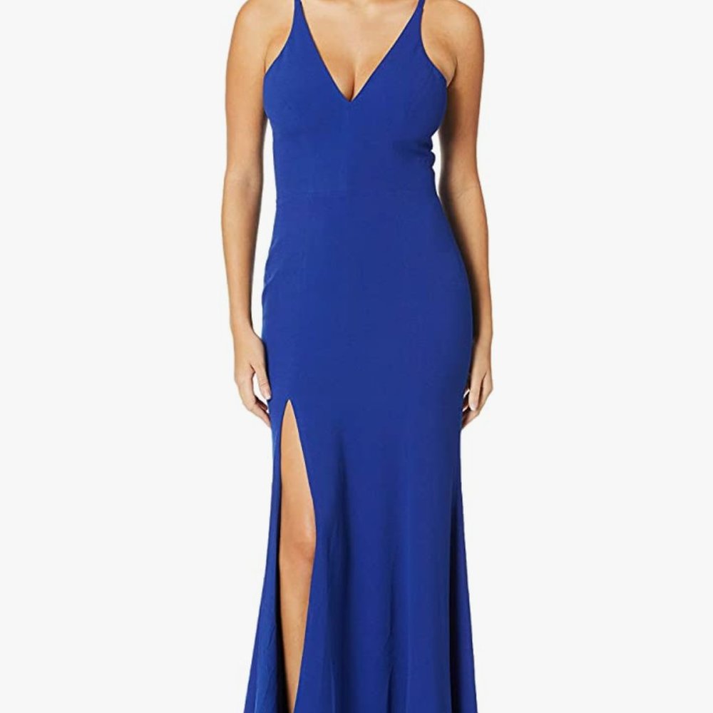 Dress the Population Cobalt Formal Gown